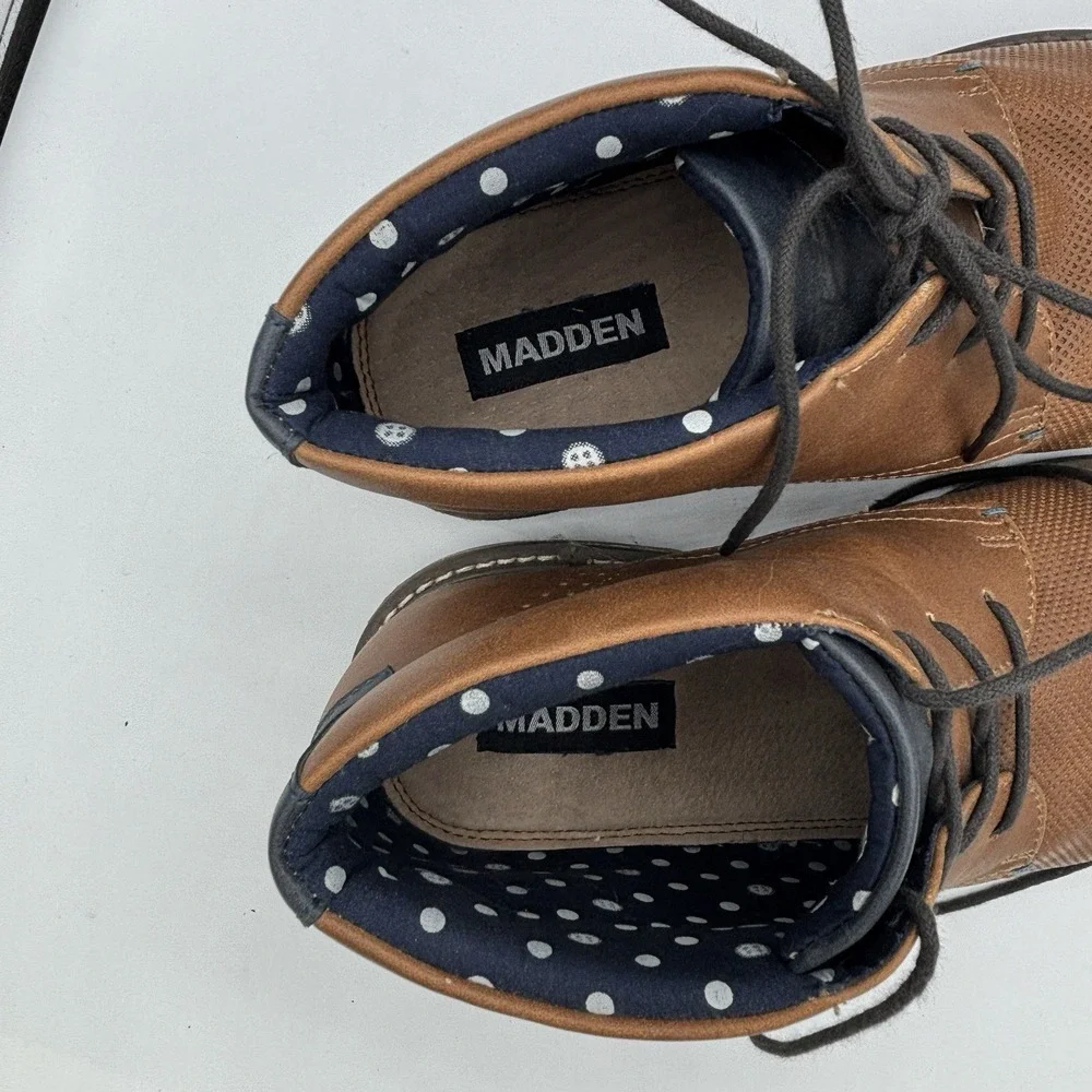 Drea Madden perforated faux